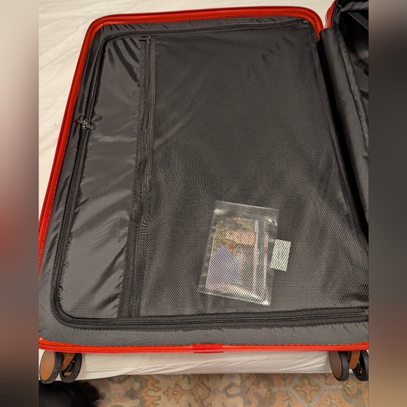 New With Tags Bric's Ferrara 3 Piece Spinner Suitcase Set - Beautiful Bright Red - Picture 5 of 14